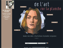 Tablet Screenshot of delartsurlaplanche.com